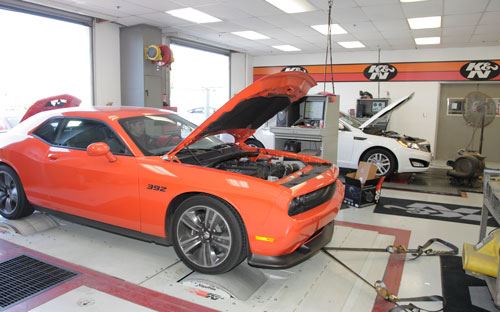 dodge charger dynamometer test oil filtering